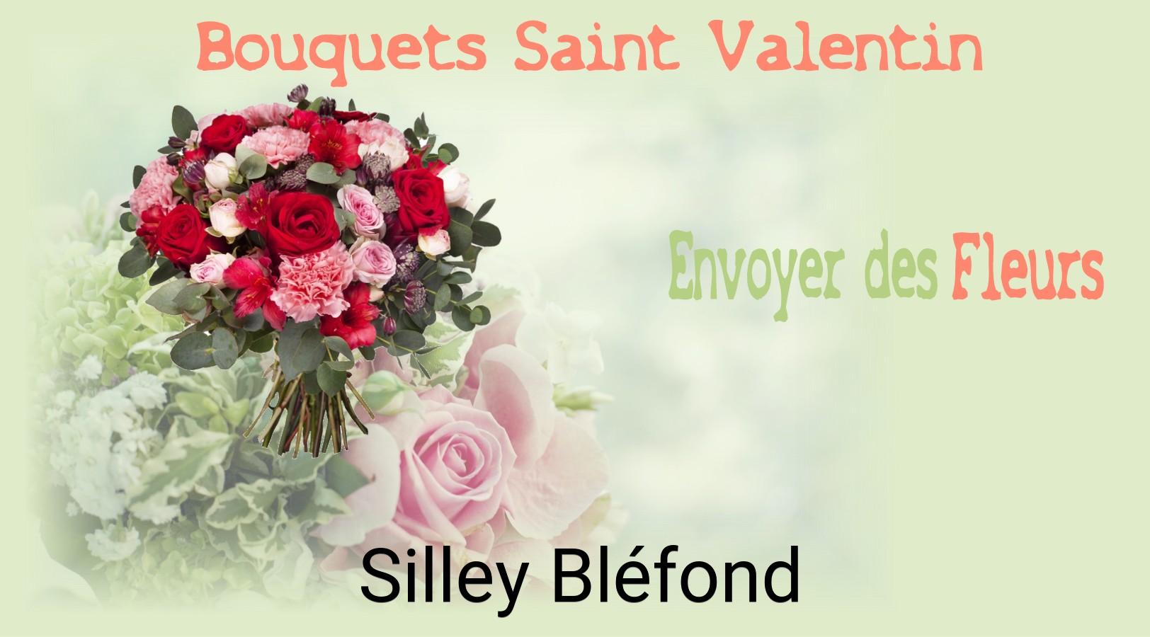 Roses de Saint-Valentin livrées à Silley-Bléfond